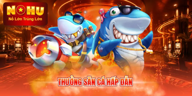 Thưởng săn cá hấp dẫn